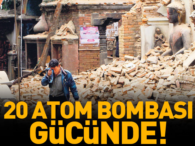 20 atom bombası gücünde