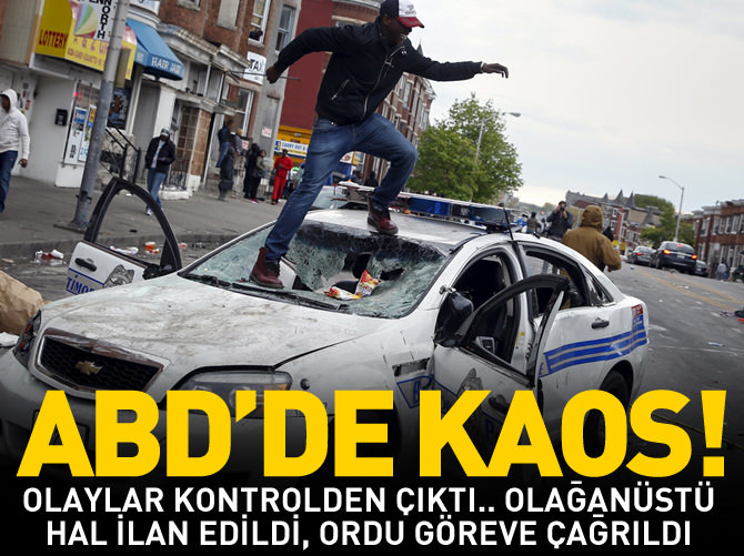 ABD'de olaylar kontrolden çıktı
