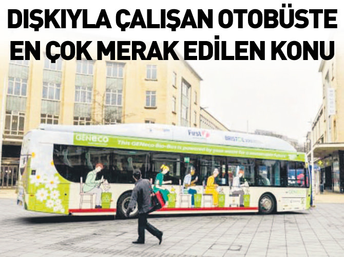 Dışkıyla çalışan otobüs kokmuyor
