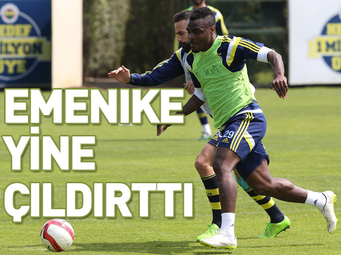 Emenike yine çıldırttı