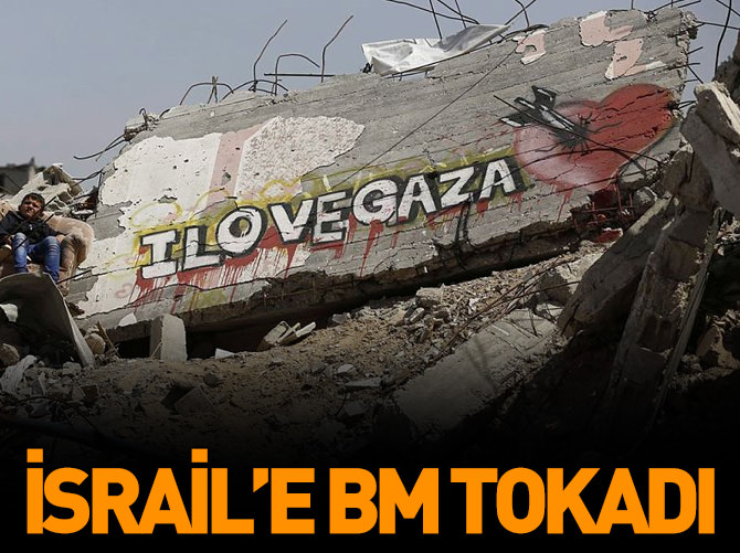 İsrail'e BM tokadı!