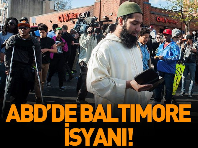 ABD'de Baltimore isyanı!