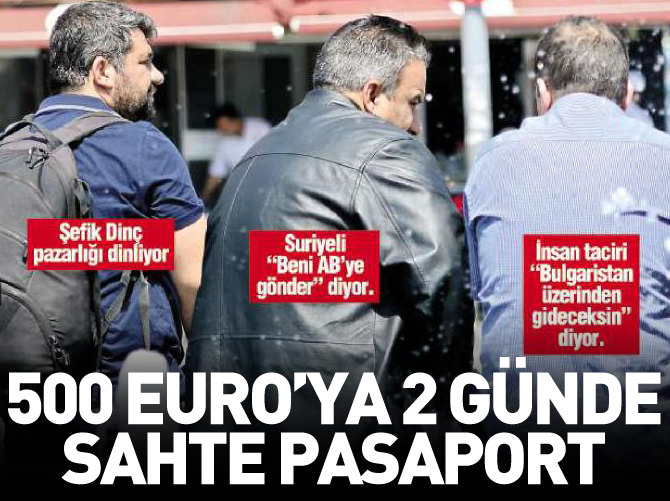 "500 Euro’ya 2 günde sahte Finlandiya pasaportu"