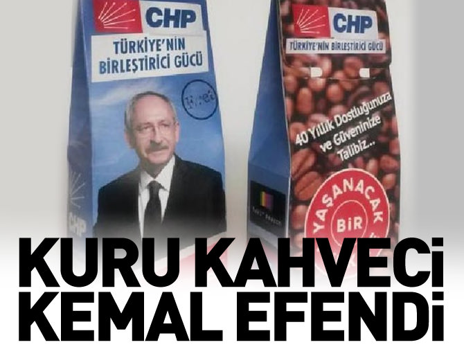 CHP kahve ile oy istiyor