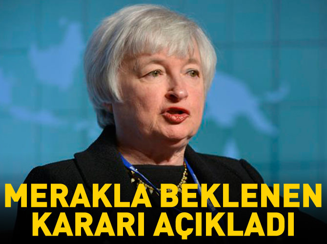 Fed faiz kararını açıkladı