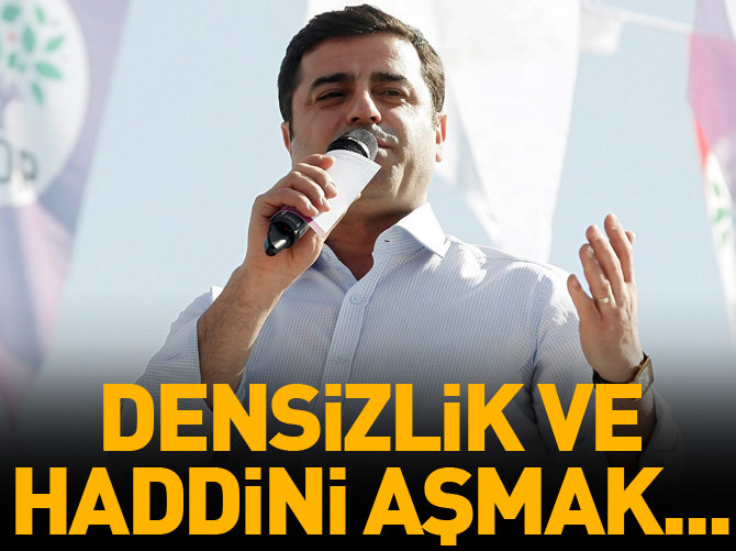Kürtlerden Demirtaş'a sert tepki!