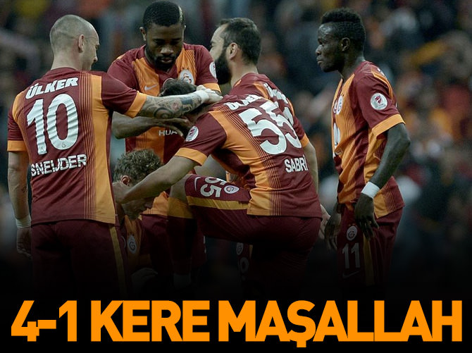 Galatasaray farklı kazandı!