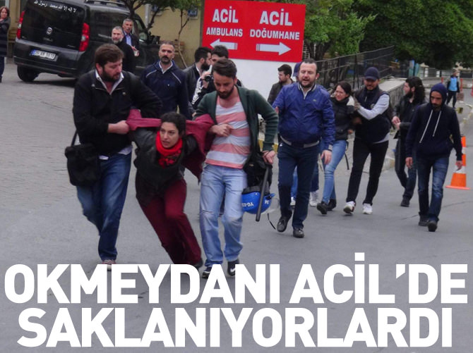 Okmeydanı Acil'inde saklanan 4 kişi yakalandı