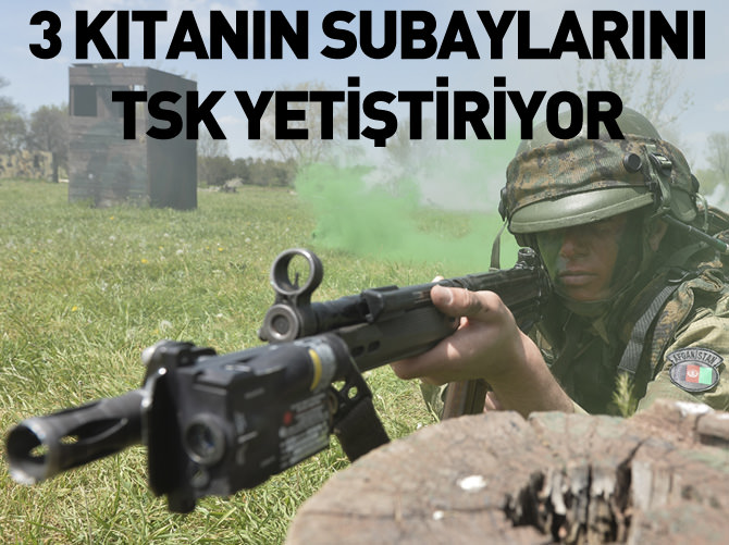 Üç kıtanın subayları Harbiye'de yetişiyor