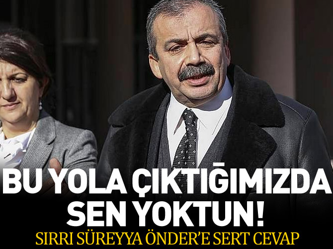 'Biz bu yola çıktığımızda sen yoktun'