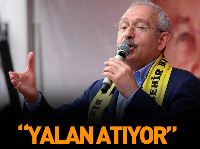 "Milletin gözüne baka baka yalan atıyor"