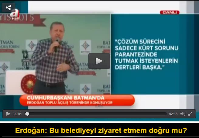 Erdoğan: Nankörlük yapmayın!
