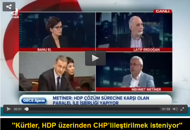 Mehmet Metiner: Kürtler, HDP üzerinden CHP’lileştirilmek isteniyor