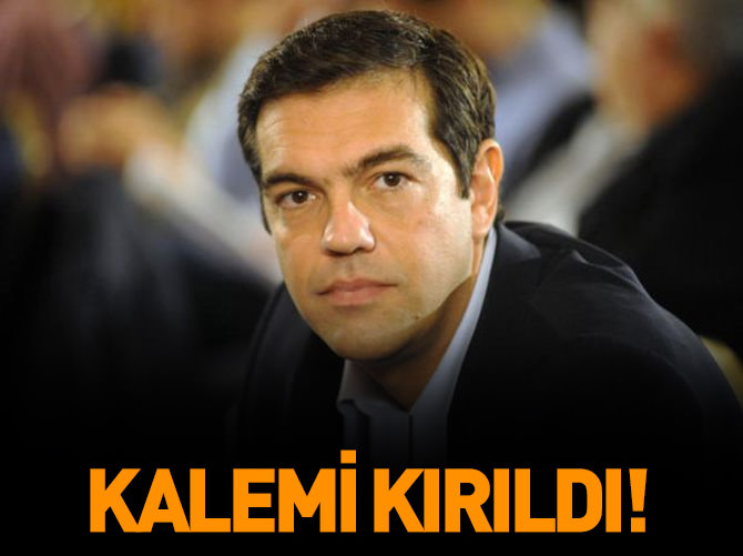 Kalemi kırıldı!