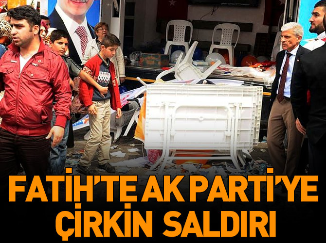 AK Parti'ye çirkin saldırı!