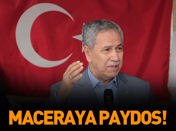 Bülent Arınç: Maceraya paydos
