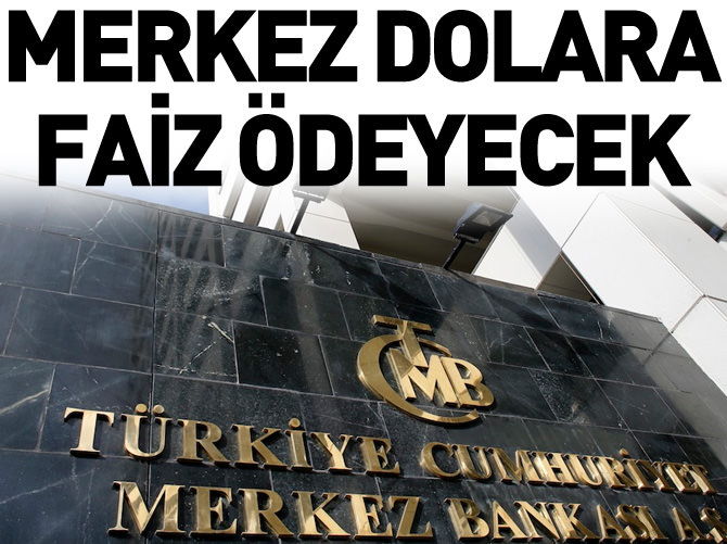 Merkez’den bankalara faiz