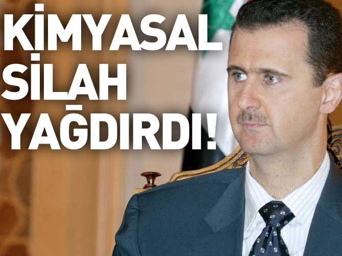 Esad klor gazıyla saldırdı