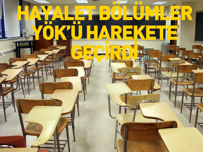 YÖK boş kalan bölümlere müdahale edecek