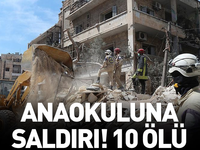 Suriye'de anaokulu katliamı