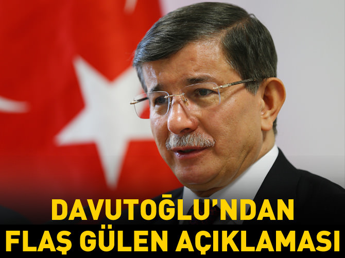 Ahmet Davutoğlu: Gül'e söyledim öyle gittim