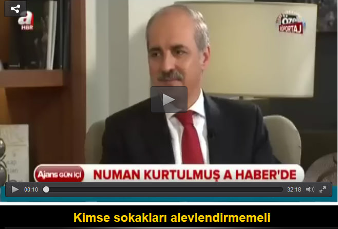 Sokakları alevlendirecek sözler olmamalı