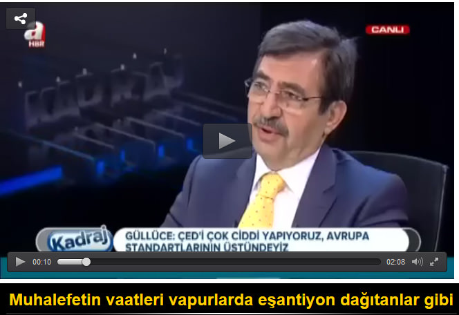 Muhalefetin vaatleri vapurlarda eşantiyon dağıtanlar gibi