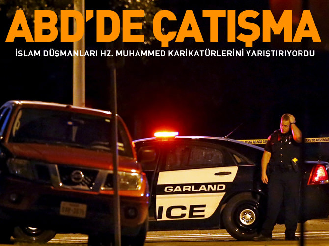 Hz. Muhammed karikatürlerinin yarıştığı salonun dışında silahlı çatışma: 2 ölü