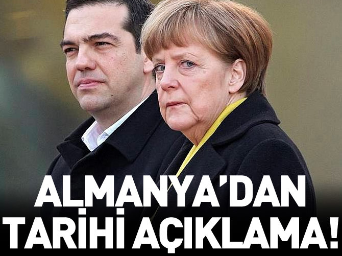 Almanya'dan savaş tazminatı açıklaması