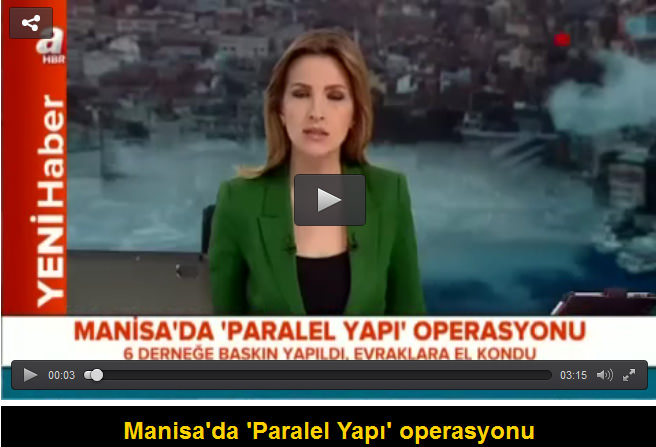 Manisa'da 'Paralel Yapı' operasyonu
