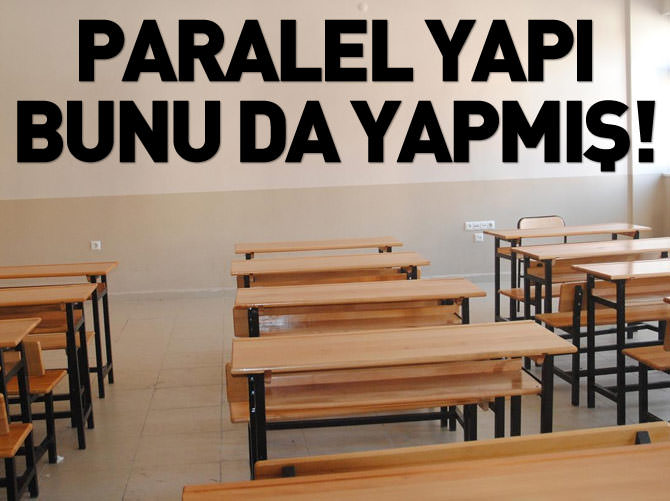 Dershane değil istihbarat servisi!