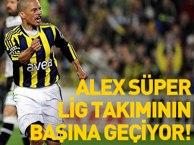 Kayserispor, Alex'i takımın başına getiriyor