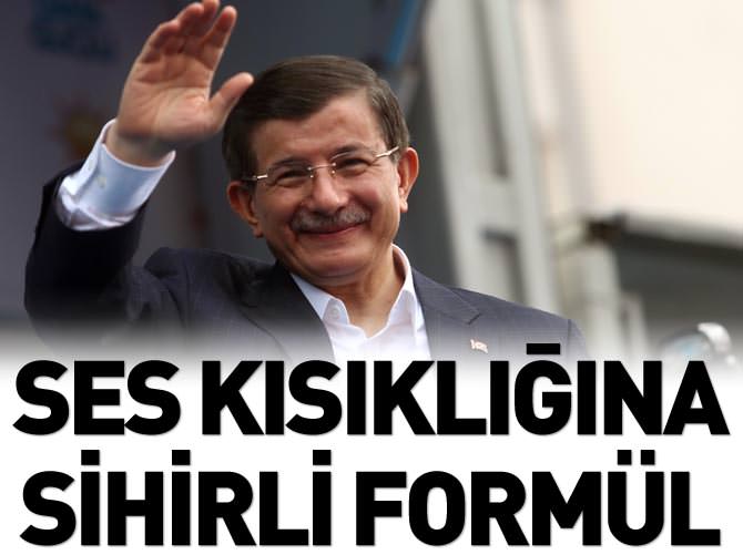 Davutoğlu'nun ses kısıklığına Osmanlı formülü