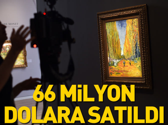 Van Gogh'un eseri 66 milyon dolara satıldı