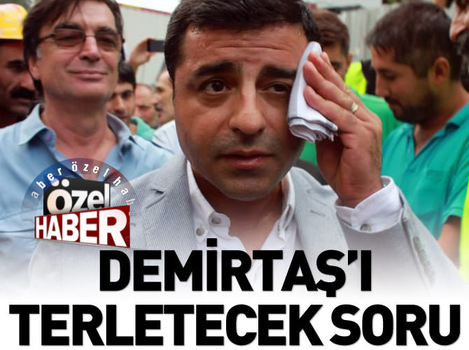 Cem Küçük'ten Demirtaş'ı terletecek soru