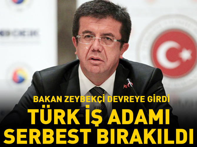 Zeybekçi devreye girdi, işadamı Mehmet Sağlam serbest bırakıldı