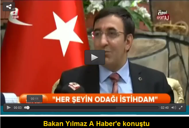 Bakan Yılmaz A Haber'e konuştu