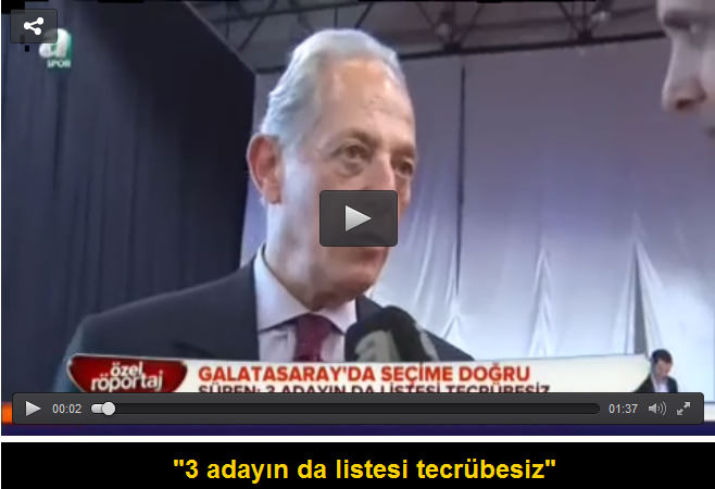 Faruk Süren: Üç adayın da listesi tecrübesiz