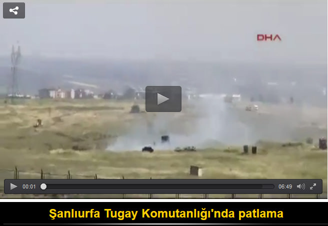 Şanlıurfa Tugay Komutanlığı’nda patlama