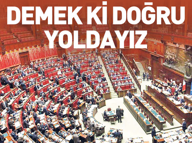 İtalya'nın kararı başkanlığa destek