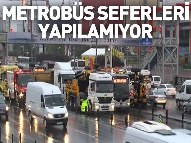 Metrobüs seferleri yapılmaya başlandı