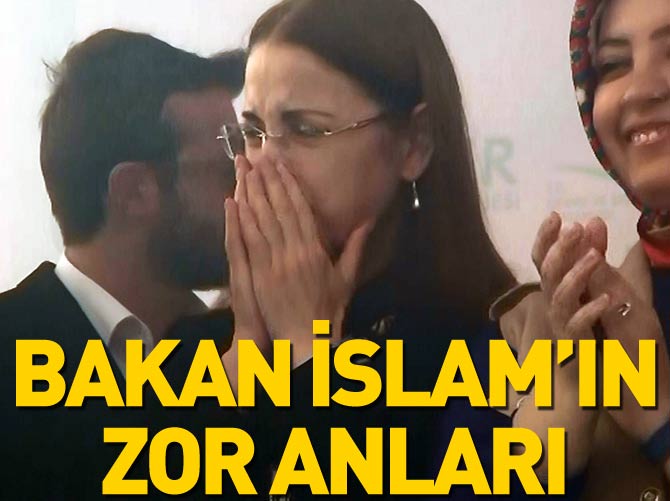 Bakan Ayşenur İslam'ın zor anları