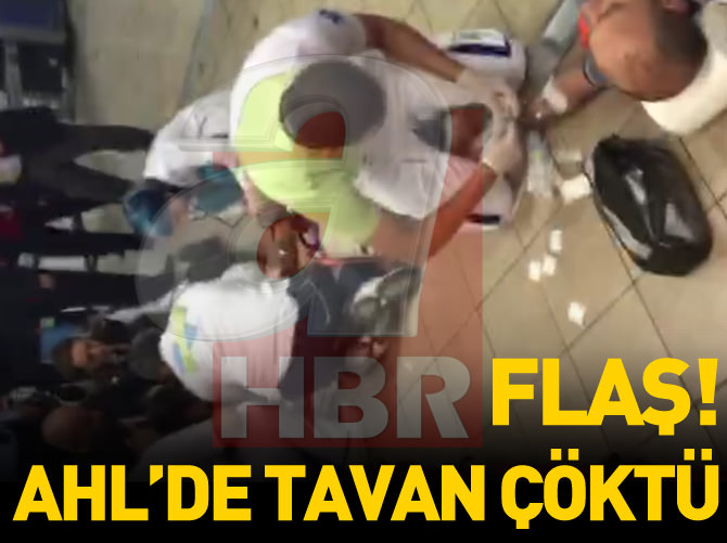 Atatürk Havalimanı'nda çökme