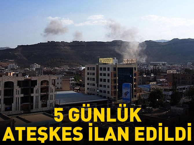 Yemen'de 5 günlük ateşkes ilan edildi
