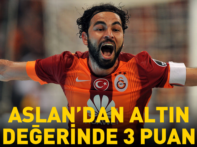 Aslan'dan altın değerinde 3 puan!