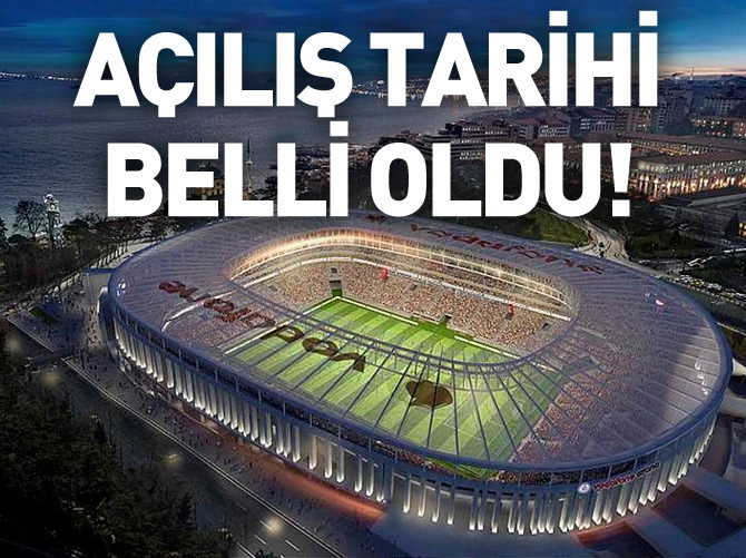 Arena'nın açılacağı tarih belli oldu