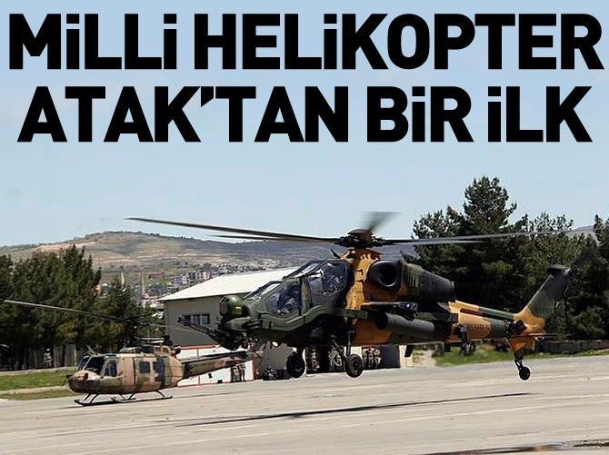 Başbakan Davutoğlu’nu milli helikopter ATAK korudu