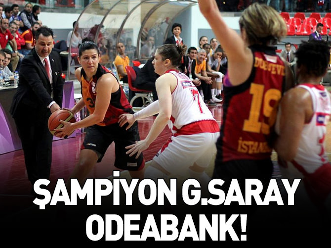 Şampiyon Galatasaray Odeabank