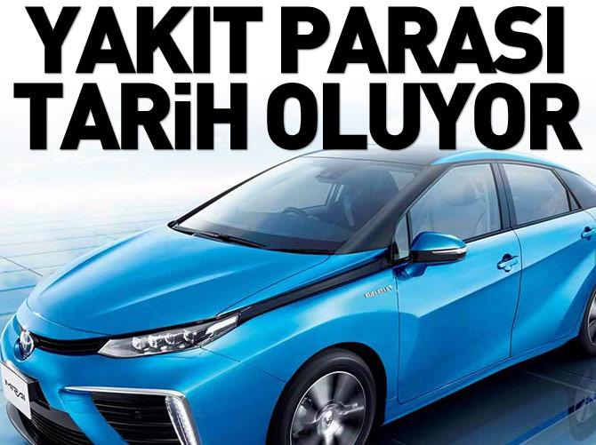 Yakıt parası tarih oluyor!
