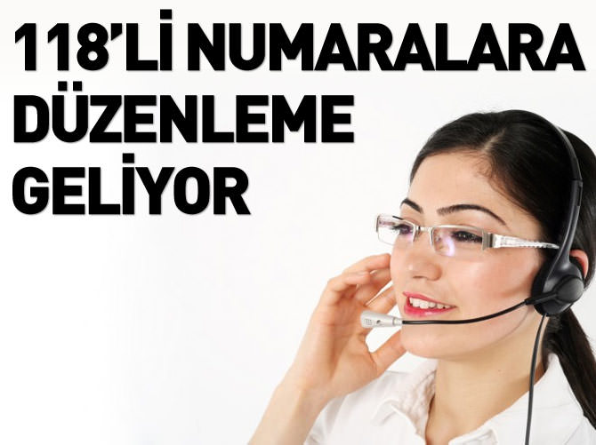 "118"li numaralara düzenleme yolda